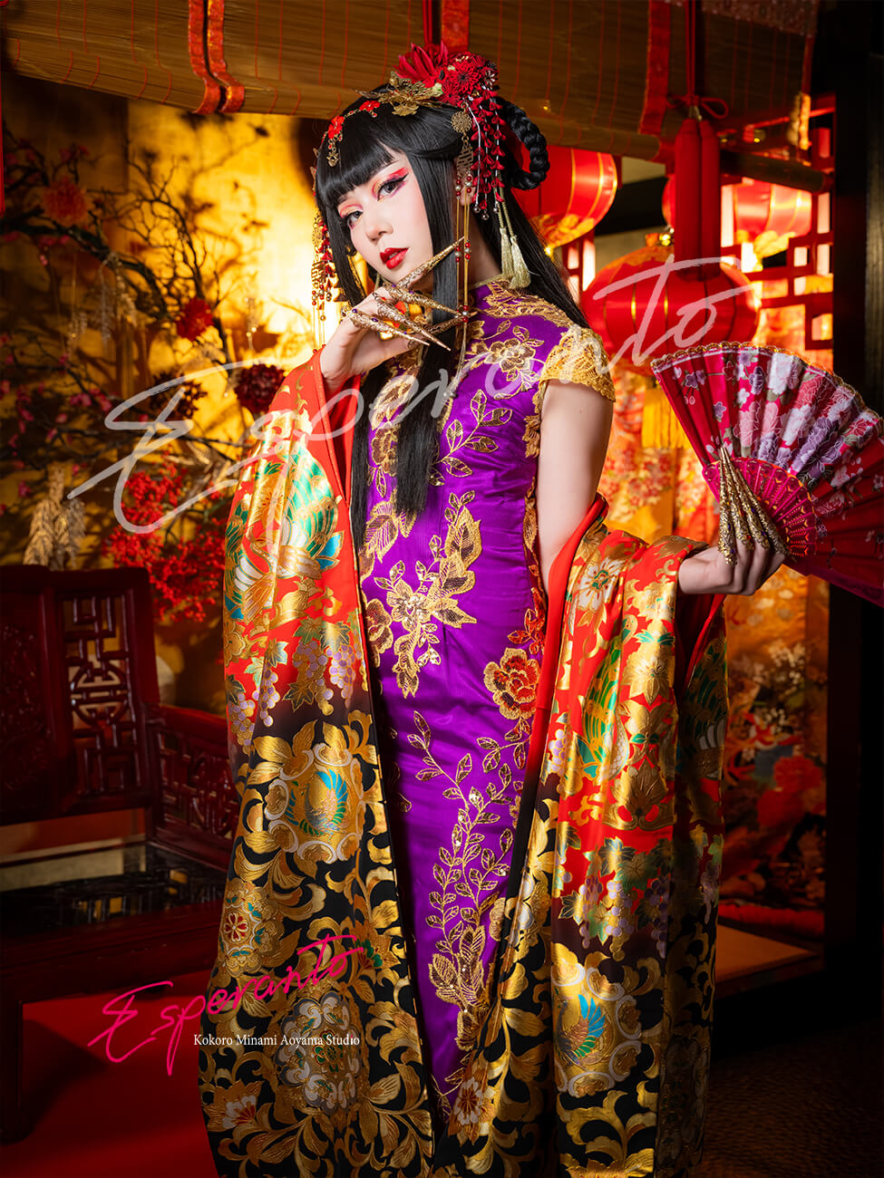 変身写真 東京 狐の嫁入り