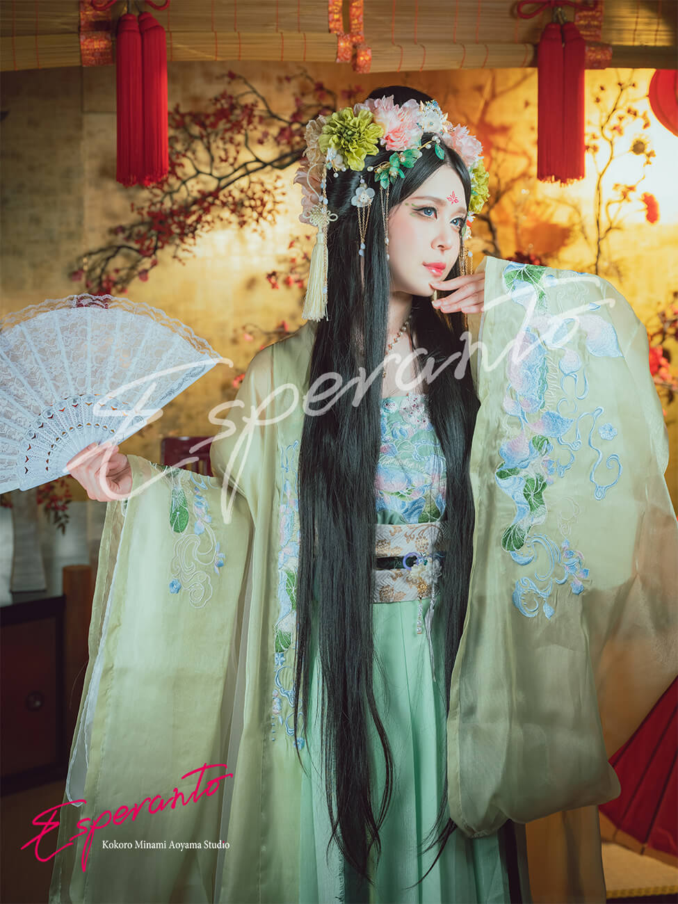 心華魁　花香柳緑