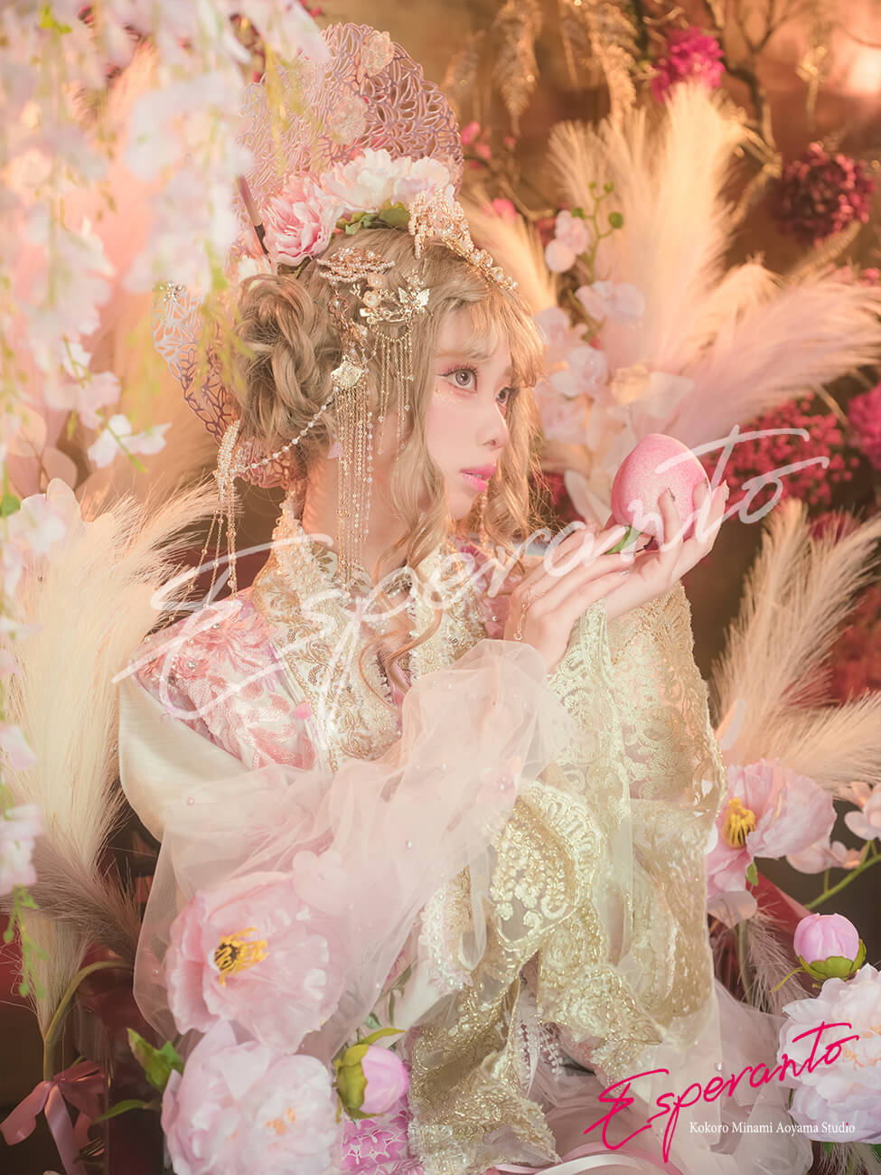 イザナミをモチーフとした変身写真