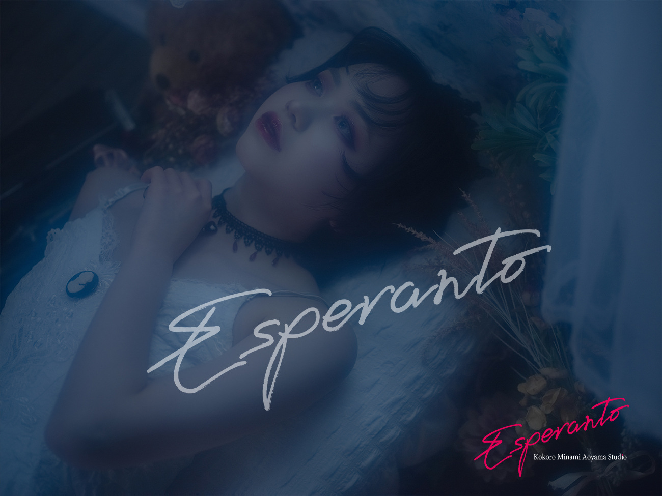フィルターを使った幻想的なファッションポートレート