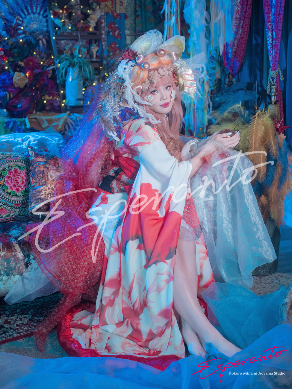 ジプシーキャラバンで撮影した白金魚プランのお客様